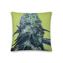 Load image into Gallery viewer, Animal Face cannabis throw pillow