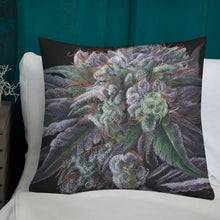 Load image into Gallery viewer, Black Afghan Throw Pillow