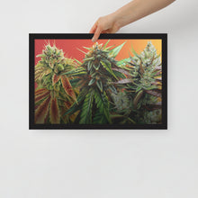 Load image into Gallery viewer, Framed 18x12 FIRE poster