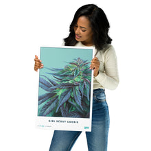 Load image into Gallery viewer, STRAIN NAME Girl Scout Cookie Poster