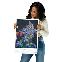 Load image into Gallery viewer, STRAIN NAME Khalifa Kush Poster