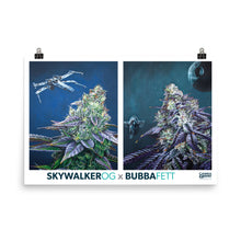 Load image into Gallery viewer, Star Wars Cannabis Poster