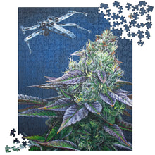 Load image into Gallery viewer, Skywalker OG cannabis jigsaw puzzle