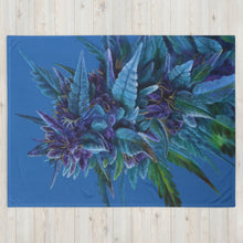 Load image into Gallery viewer, Berry Diesel cannabis throw blanket