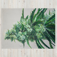 Load image into Gallery viewer, White Durban Throw Blanket