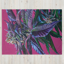 Load image into Gallery viewer, Tropicana Punch cannabis throw blanket