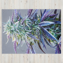 Load image into Gallery viewer, Wedding Cake cannabis throw blanket
