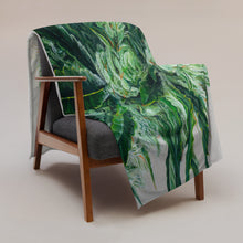 Load image into Gallery viewer, White Durban Throw Blanket