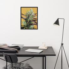 Load image into Gallery viewer, FRAMED 18x24 Super Lemon Haze Weed Poster