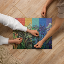 Load image into Gallery viewer, STRainbow Cannabis Jigsaw Puzzle