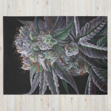 Load image into Gallery viewer, Black Afghan Throw Blanket