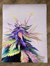 Load image into Gallery viewer, Purple Princess 18x24 STAMPED, SIGNED &amp; NUMBERED ( Print 1 of 10 )
