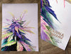 Purple Princess 18x24 STAMPED, SIGNED & NUMBERED ( Print 1 of 10 )