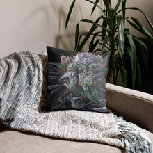 Load image into Gallery viewer, Black Afghan Throw Pillow
