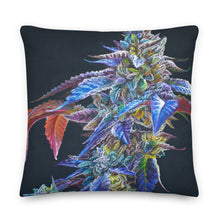 Load image into Gallery viewer, Khalifa Kush cannabis throw pillow
