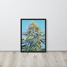 Load image into Gallery viewer, Blue Dream framed poster - black frame
