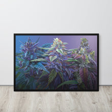 Load image into Gallery viewer, PURPS framed 36x24 poster - black frame
