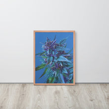 Load image into Gallery viewer, Berry Diesel framed poster - red oak frame
