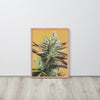Super Lemon Haze framed poster - red oak frame