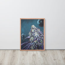 Load image into Gallery viewer, Bubba Fett framed poster - red oak frame
