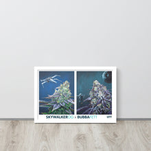Load image into Gallery viewer, Star Wars framed 12x18 poster - white frame
