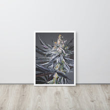 Load image into Gallery viewer, White Devil framed poster - white frame
