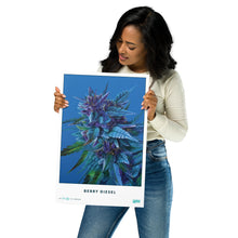 Load image into Gallery viewer, STRAIN NAME Berry Diesel Poster
