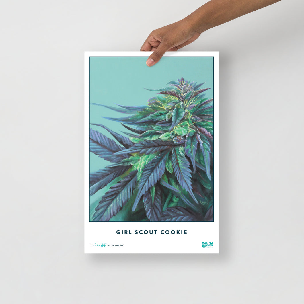 STRAIN NAME Girl Scout Cookie Poster