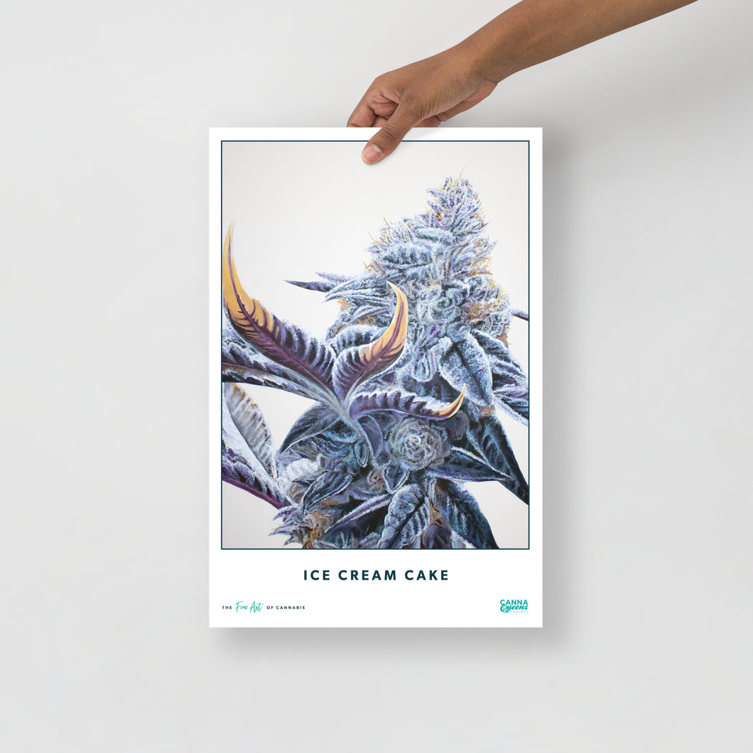 STRAIN NAME Ice Cream Cake Poster