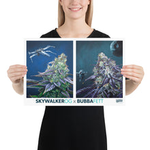 Load image into Gallery viewer, Star Wars Cannabis Poster
