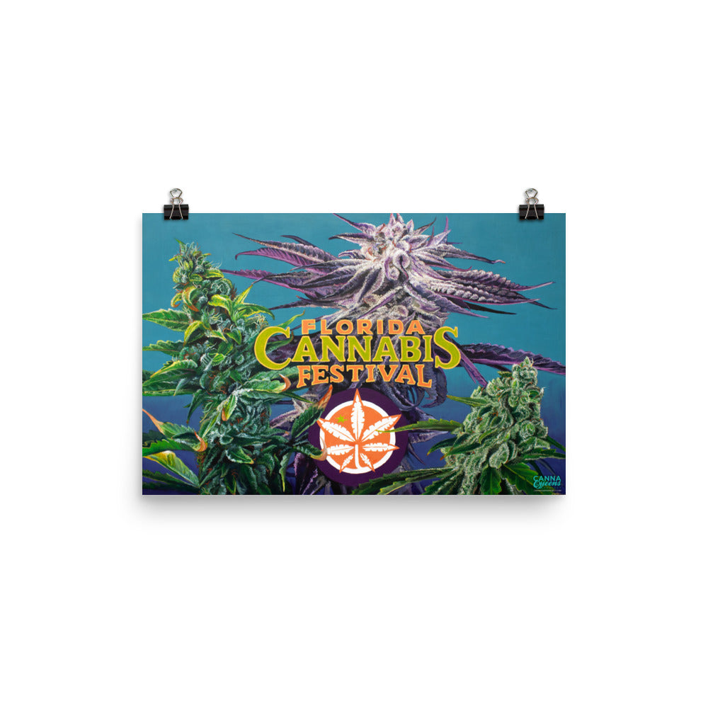 Florida Cannabis Festival Poster