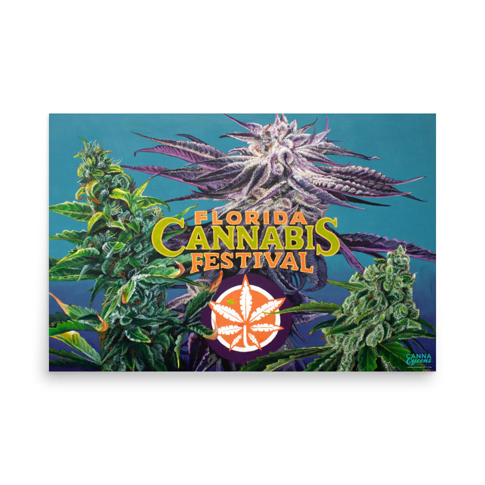 Florida Cannabis Festival Poster