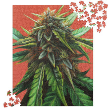 Load image into Gallery viewer, Wedding Glue cannabis jigsaw puzzle
