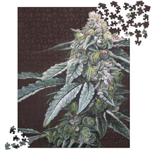 Load image into Gallery viewer, Boston Cream Pie cannabis jigsaw puzzle
