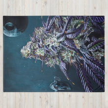 Load image into Gallery viewer, Bubba Fett cannabis throw blanket
