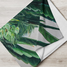 Load image into Gallery viewer, White Durban Throw Blanket

