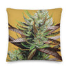 Super Lemon Haze Throw Pillow