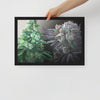 FRAMED 18"x12" Day&Night poster