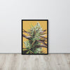 FRAMED 18x24 Super Lemon Haze Weed Poster