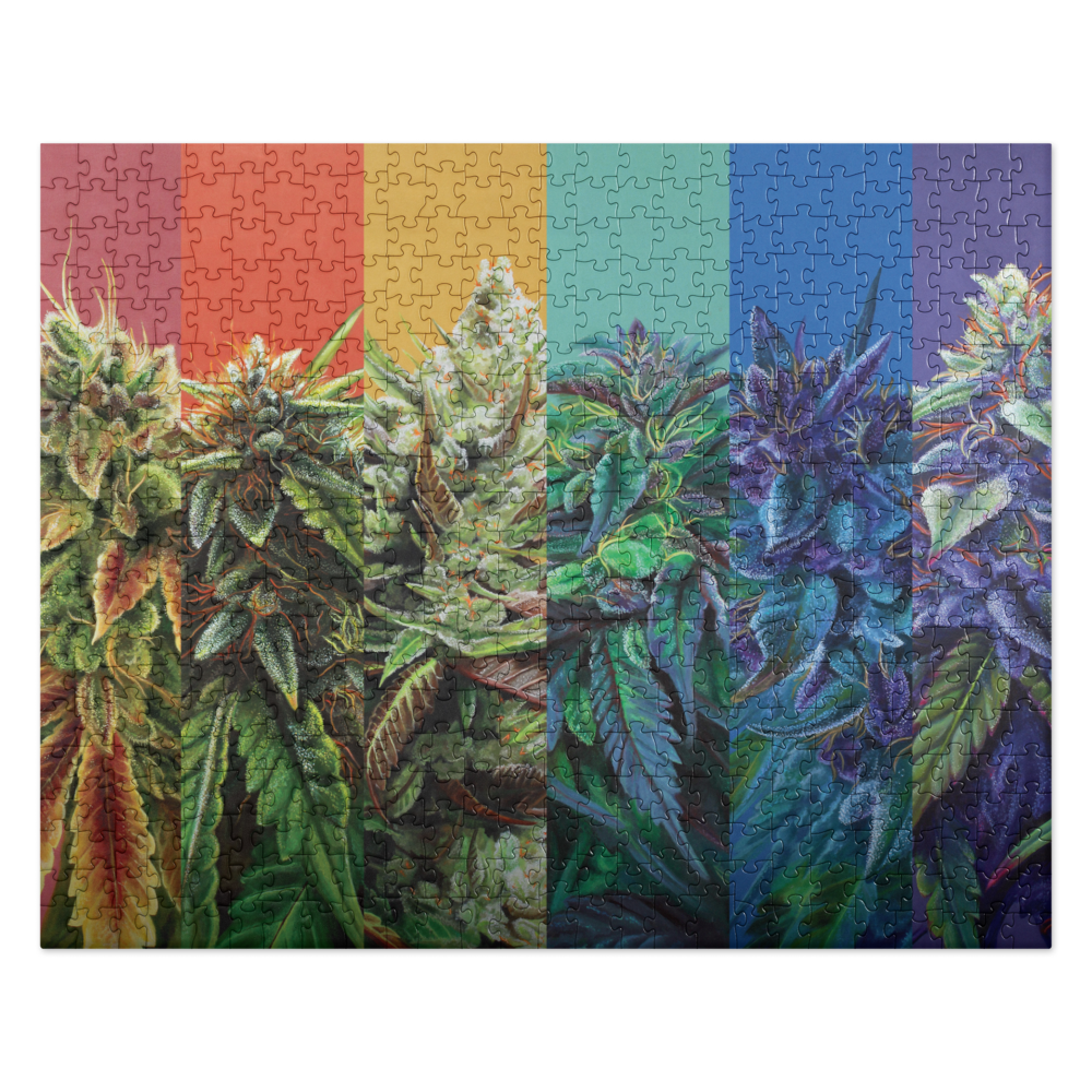 STRainbow Cannabis Jigsaw Puzzle