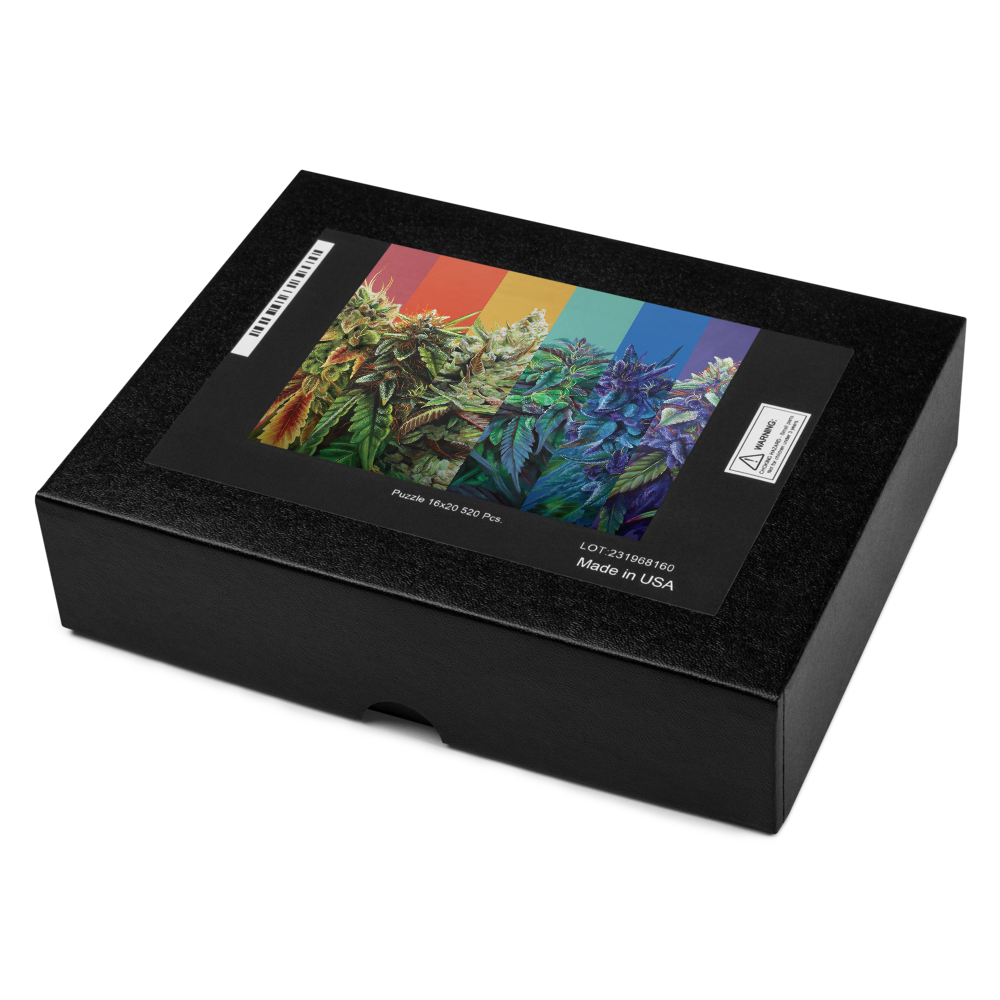 STRainbow Cannabis Jigsaw Puzzle