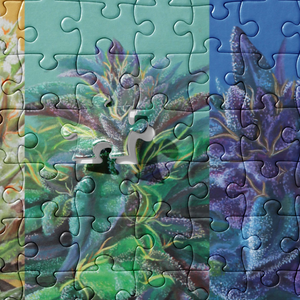 STRainbow Cannabis Jigsaw Puzzle