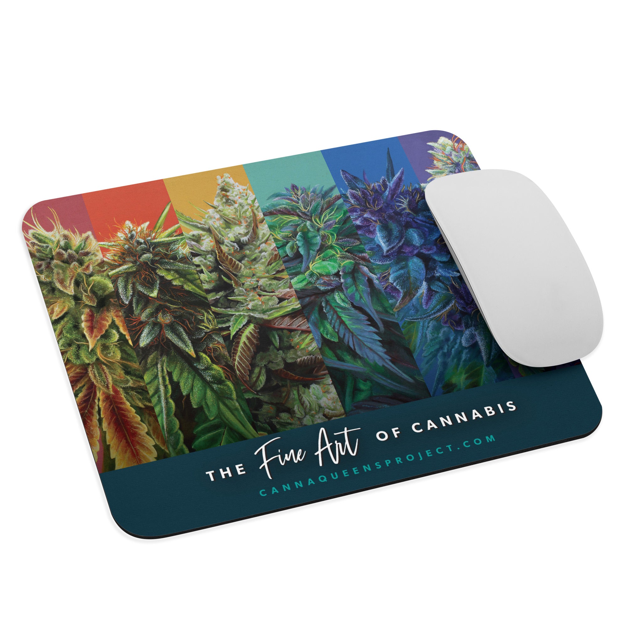 STRainbow Cannabis Mouse Pad