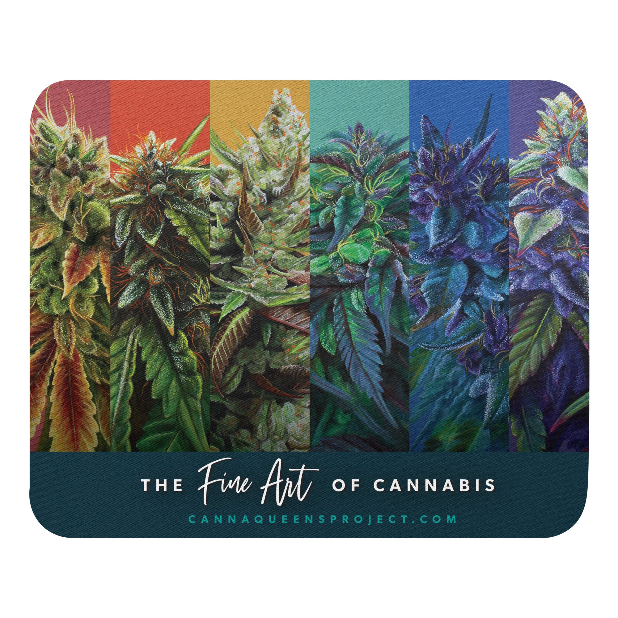 STRainbow Cannabis Mouse Pad