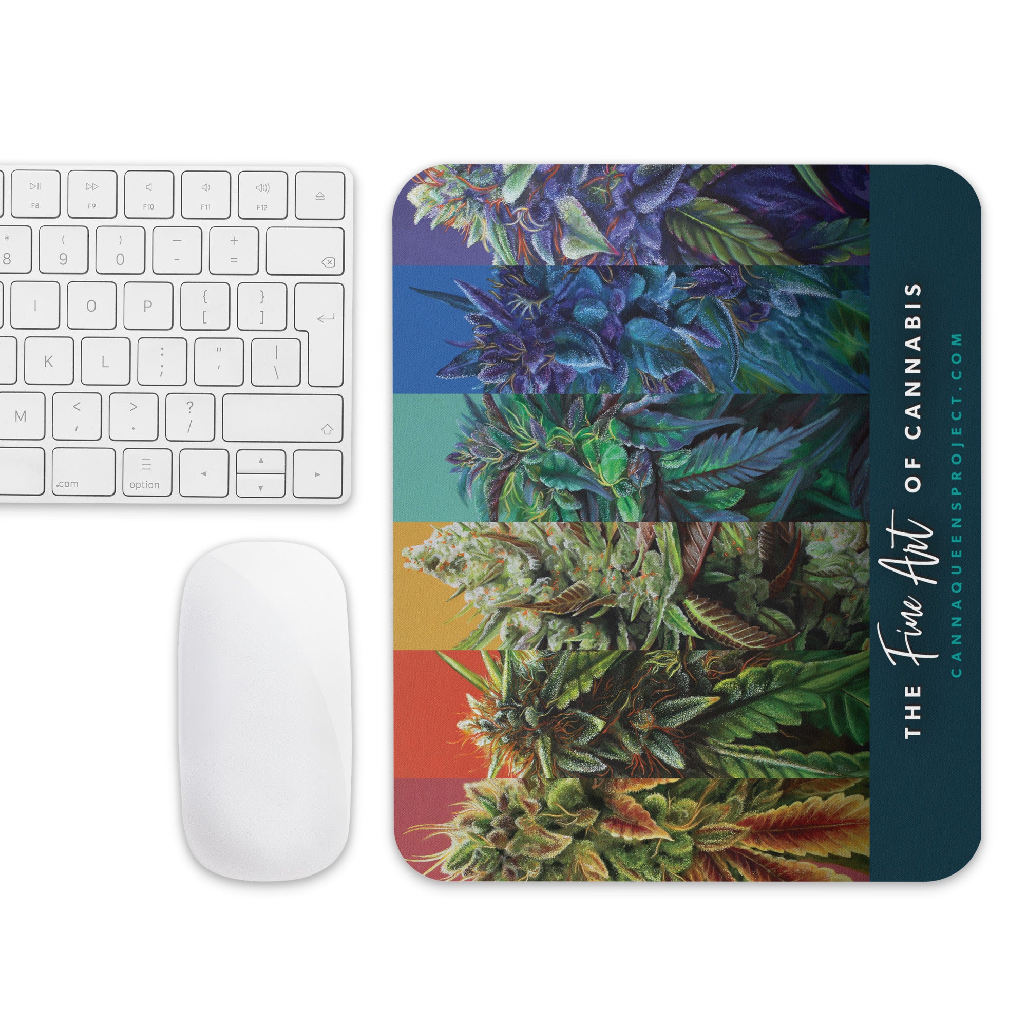 STRainbow Cannabis Mouse Pad