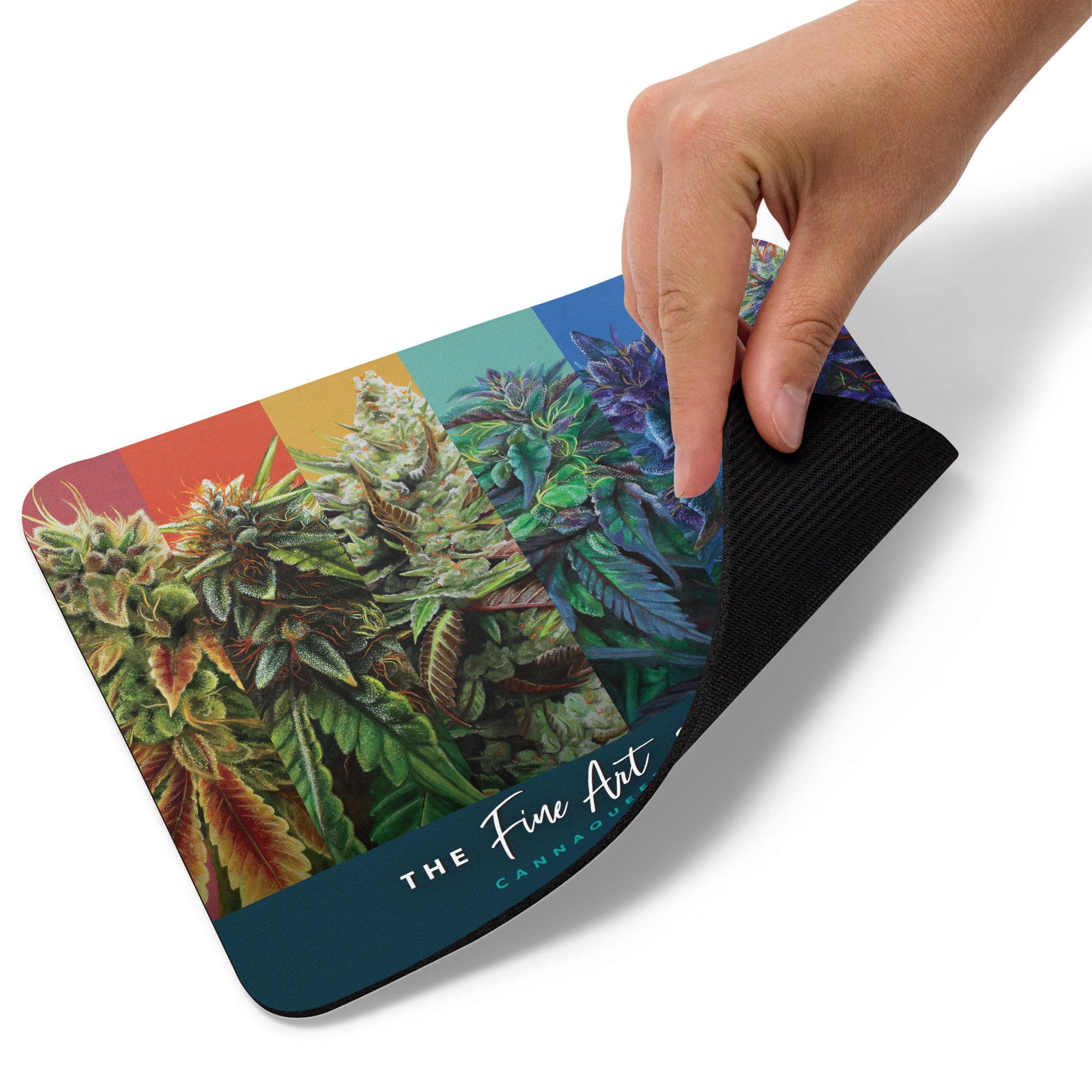 STRainbow Cannabis Mouse Pad